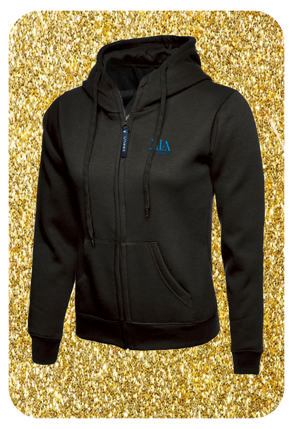 Ladies Classic Full Zip Hooded Sweatshirt