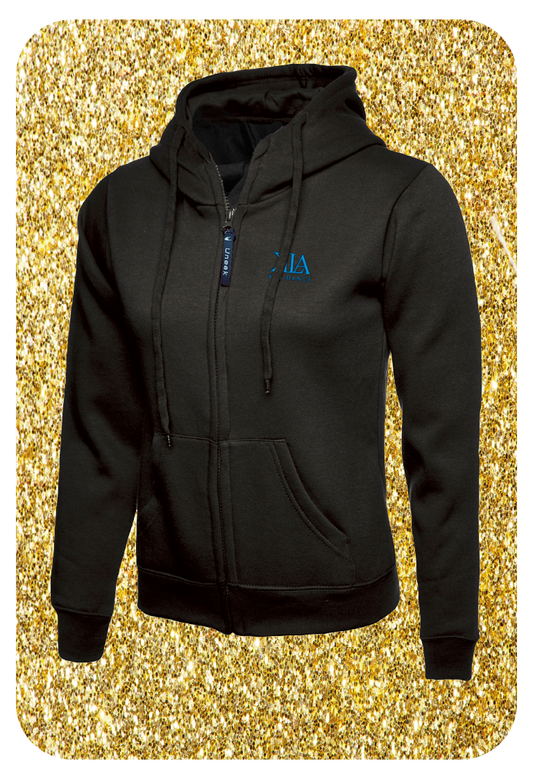 Ladies Classic Full Zip Hooded Sweatshirt